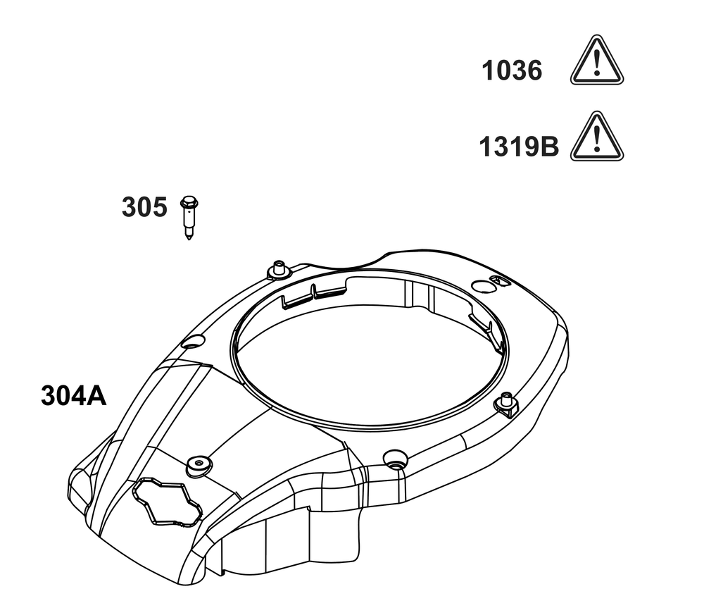 Blower Housing Group Diagram and Parts List for 09P902-0029-H5 020000 - 09Z999 Briggs and Stratton Engine